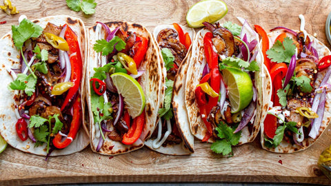 10 Minute Green Frenk Chilli Tacos