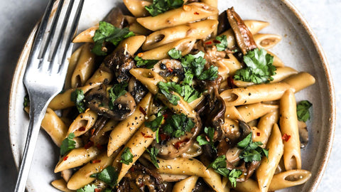 Creamy One Pot Mushroom Pasta