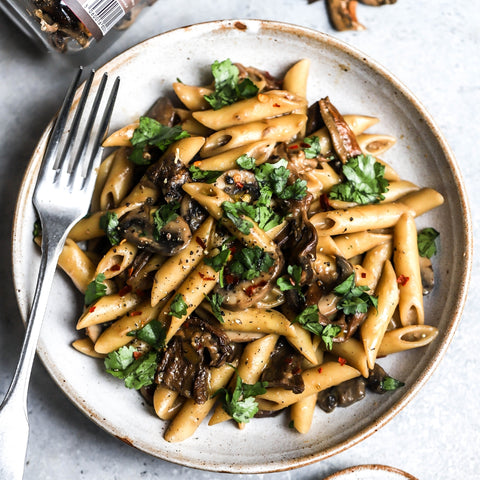 Creamy One Pot Mushroom Pasta