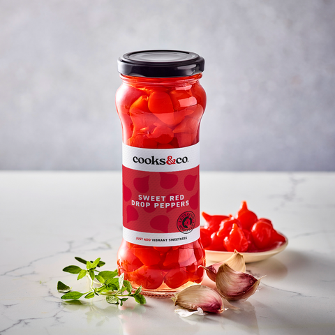 Sweet Red Drop Peppers