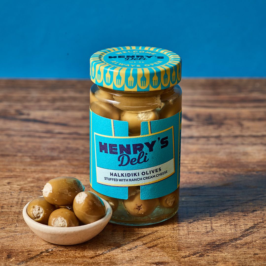 Halkidiki Olives with Ranch Cream Cheese
